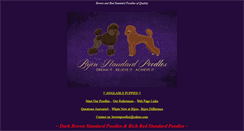 Desktop Screenshot of bijoupoodles.com